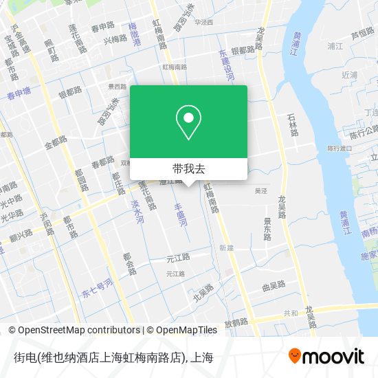 街电(维也纳酒店上海虹梅南路店)地图