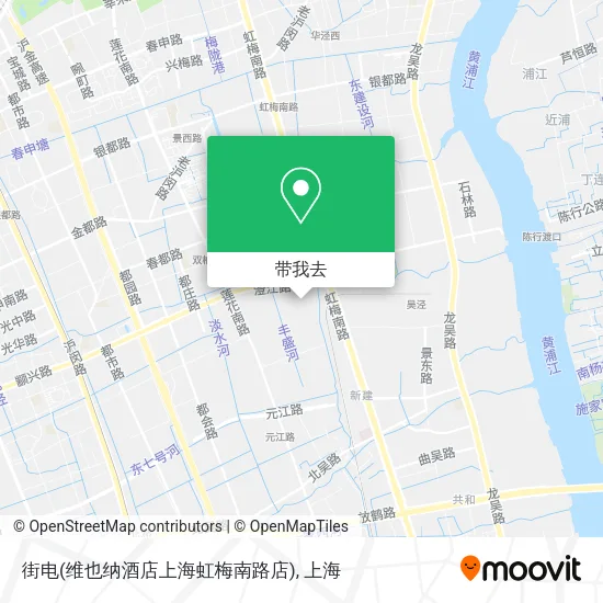 街电(维也纳酒店上海虹梅南路店)地图
