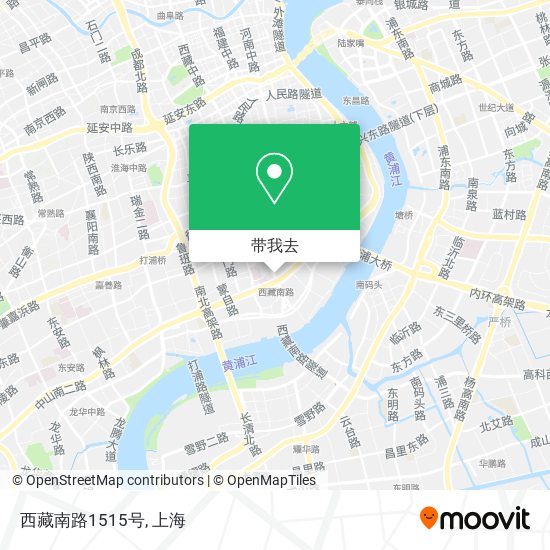 西藏南路1515号地图