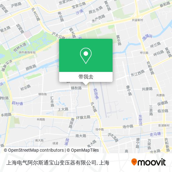 上海电气阿尔斯通宝山变压器有限公司地图