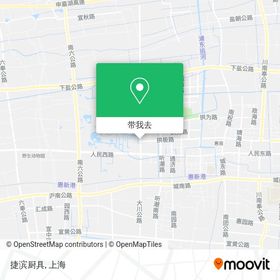 捷滨厨具地图