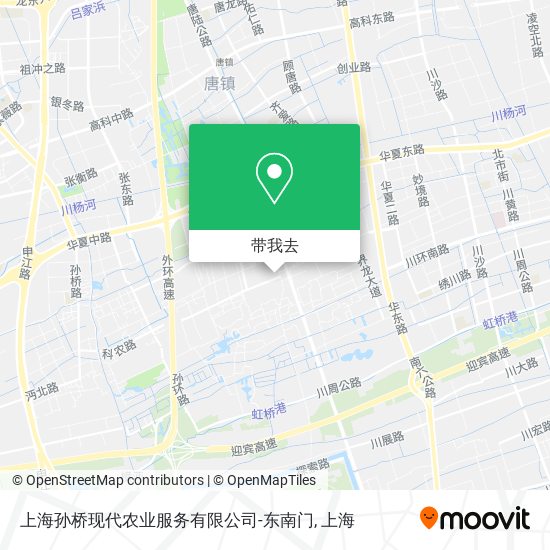 上海孙桥现代农业服务有限公司-东南门地图