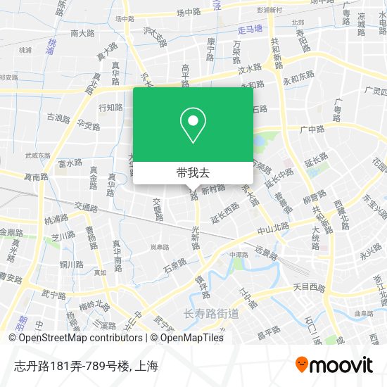 志丹路181弄-789号楼地图