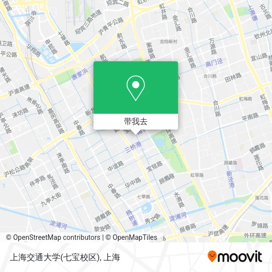 上海交通大学(七宝校区)地图