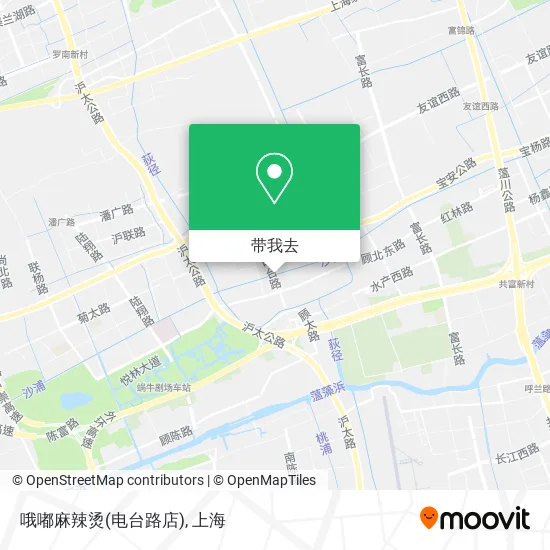 哦嘟麻辣烫(电台路店)地图