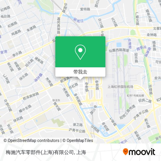 梅施汽车零部件(上海)有限公司地图