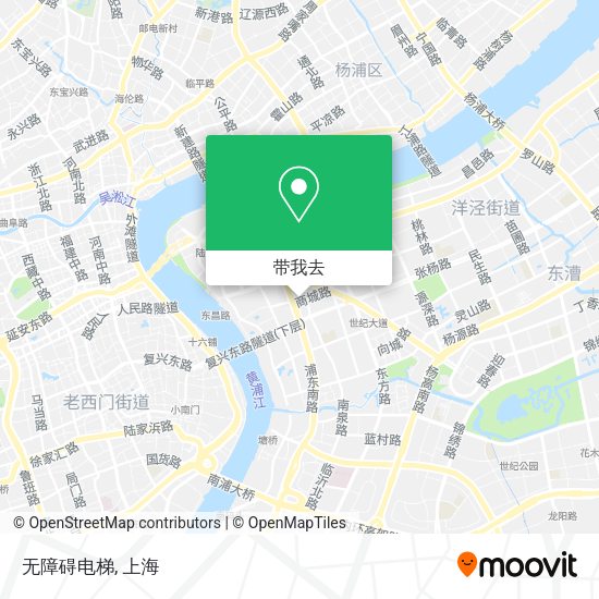无障碍电梯地图