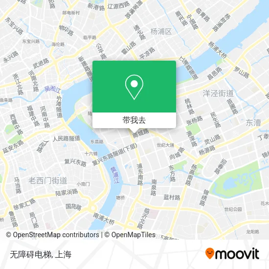 无障碍电梯地图