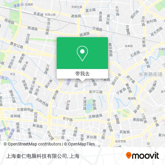 上海秦仁电脑科技有限公司地图