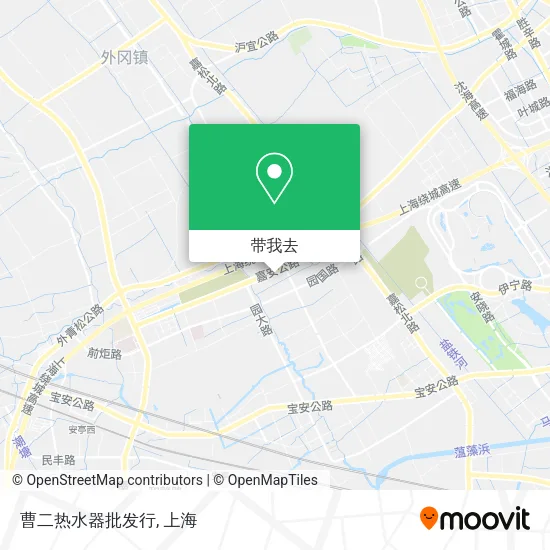 曹二热水器批发行地图