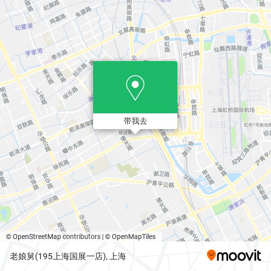 老娘舅(195上海国展一店)地图