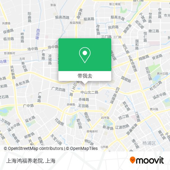 上海鸿福养老院地图