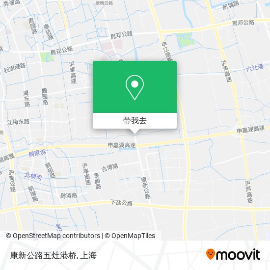 康新公路五灶港桥地图