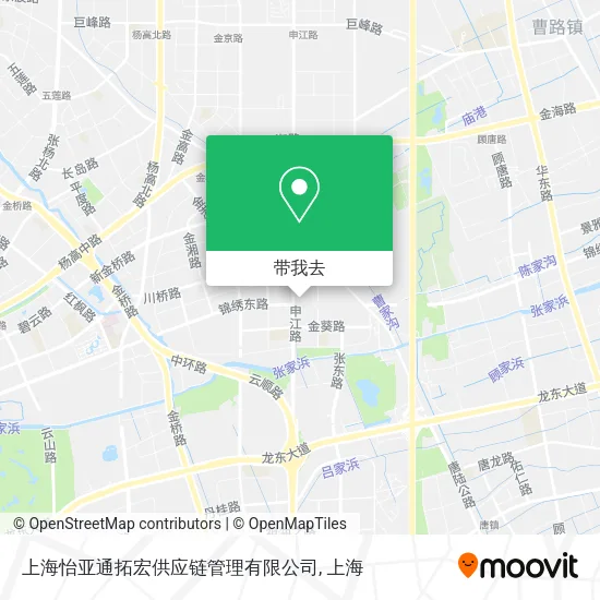 上海怡亚通拓宏供应链管理有限公司地图