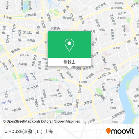 J.HOUSE(喜盈门店)地图