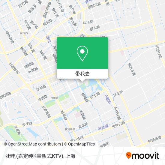 街电(嘉定纯K量贩式KTV)地图