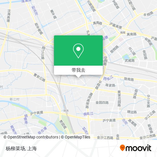 杨柳菜场地图
