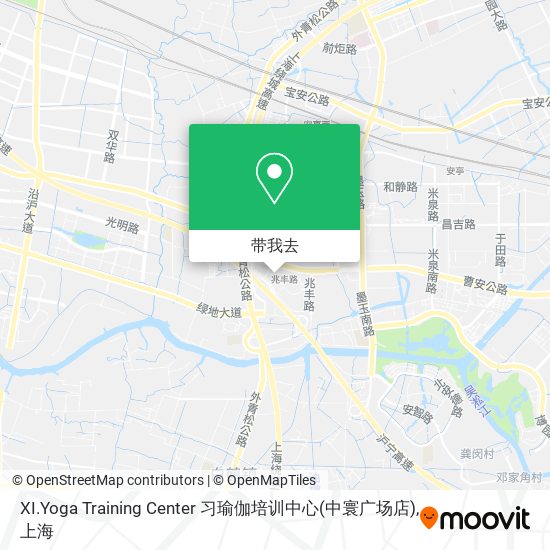 XI.Yoga Training Center 习瑜伽培训中心(中寰广场店)地图