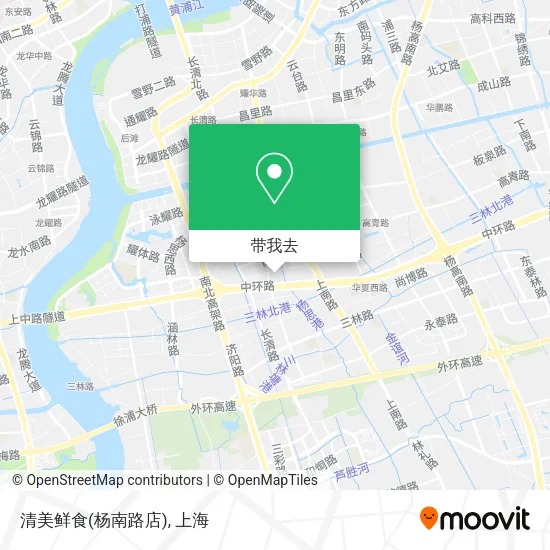 清美鲜食(杨南路店)地图