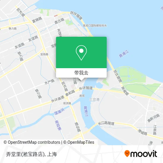 弄堂里(淞宝路店)地图