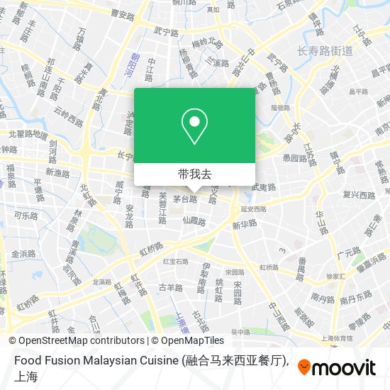 Food Fusion Malaysian Cuisine (融合马来西亚餐厅)地图