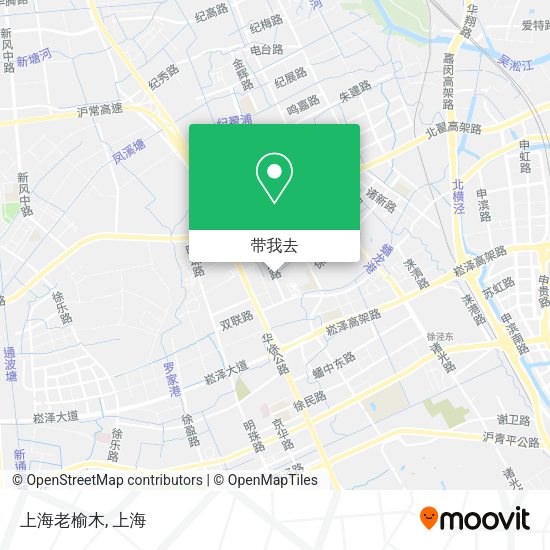 上海老榆木地图