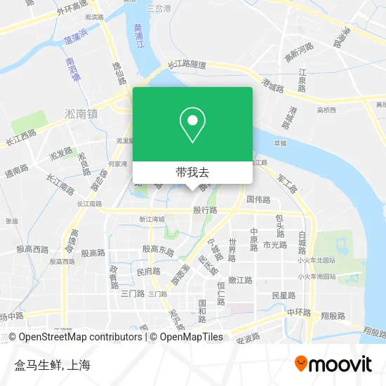 盒马生鲜地图