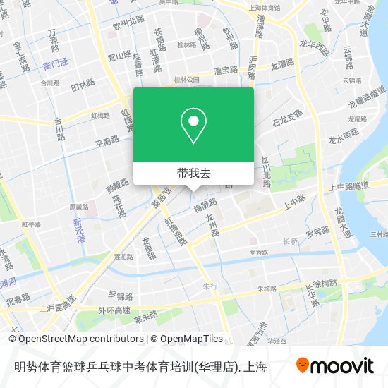 明势体育篮球乒乓球中考体育培训(华理店)地图