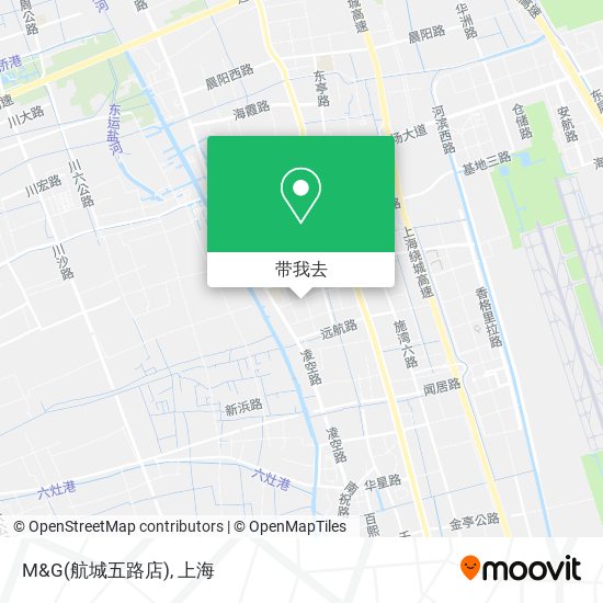 M&G(航城五路店)地图