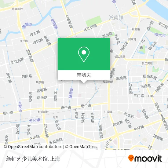 新虹艺少儿美术馆地图