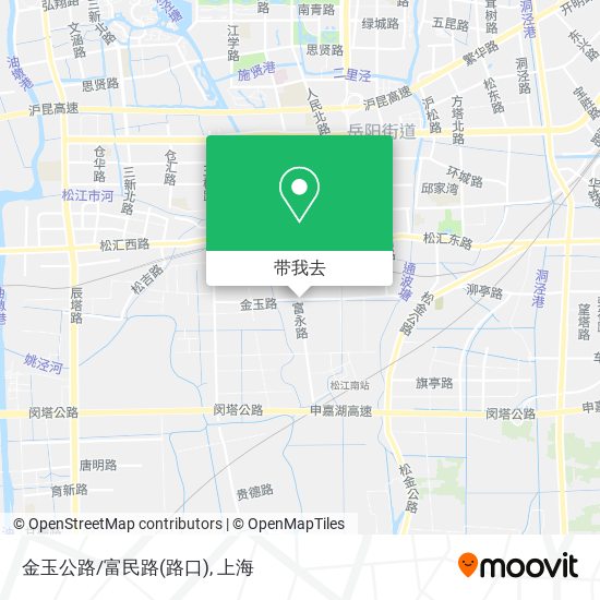 金玉公路/富民路(路口)地图