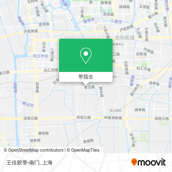 王佳胶带-南门地图