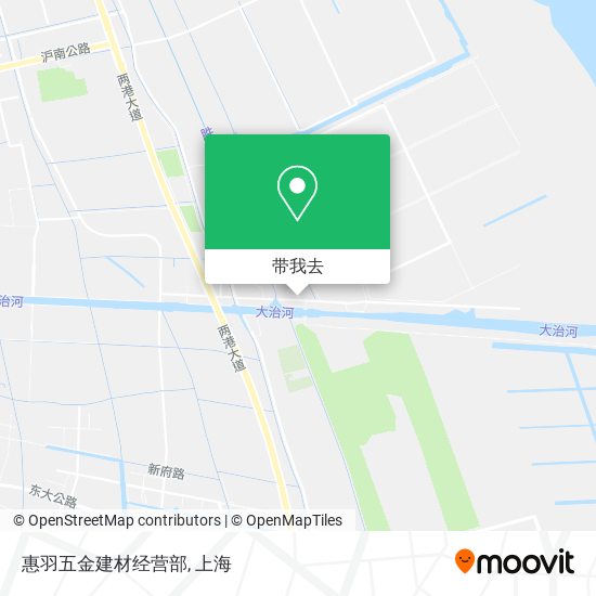 惠羽五金建材经营部地图