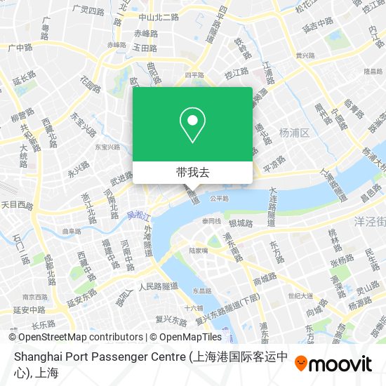 Shanghai Port Passenger Centre (上海港国际客运中心)地图