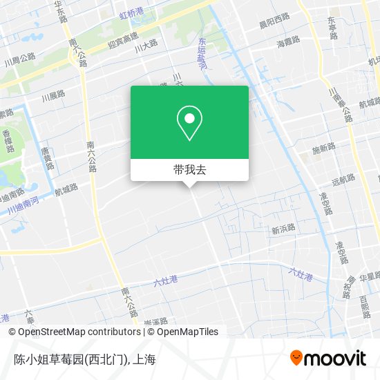 陈小姐草莓园(西北门)地图