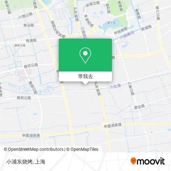 小浦东烧烤地图