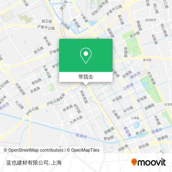 蓝也建材有限公司地图
