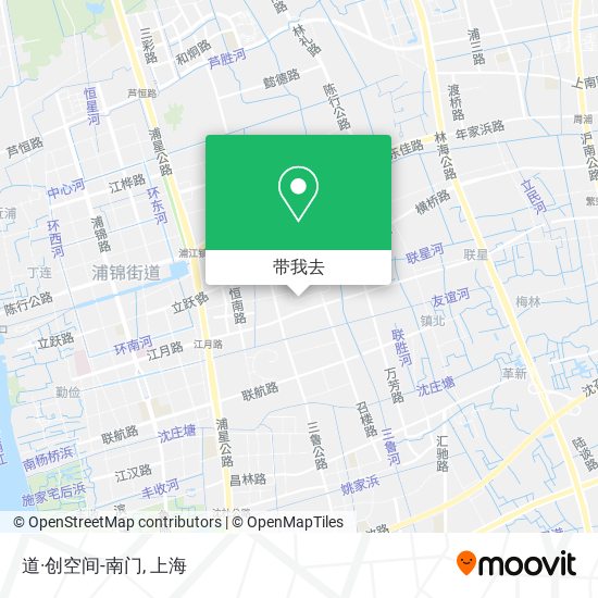 道·创空间-南门地图