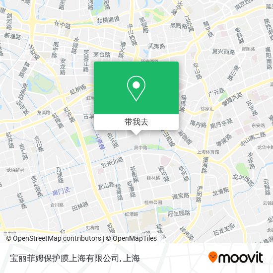 宝丽菲姆保护膜上海有限公司地图