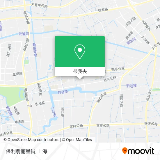 保利翡丽星街地图