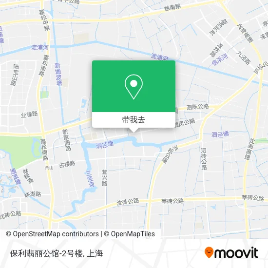 保利翡丽公馆-2号楼地图