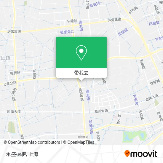 永盛橱柜地图