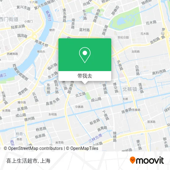 喜上生活超市地图