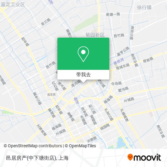 邑居房产(中下塘街店)地图