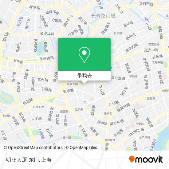明旺大厦-东门地图