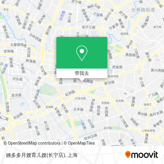 姨多多月嫂育儿嫂(长宁店)地图