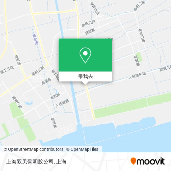 上海双凤骨明胶公司地图