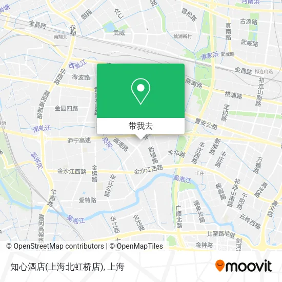 知心酒店(上海北虹桥店)地图