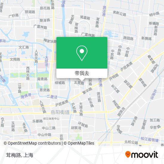 茸梅路地图