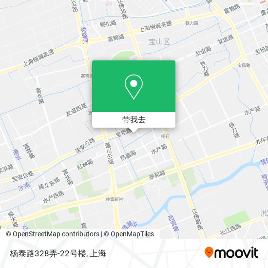 杨泰路328弄-22号楼地图